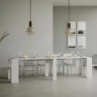 Utdragbar konsol till 308 cm med centralt stöd Made in Italy - Oracle Viadurini