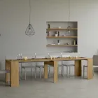 Utdragbar konsol till 308 cm med centralt stöd Made in Italy - Oracle Viadurini