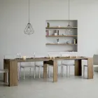 Utdragbar konsol till 308 cm med centralt stöd Made in Italy - Oracle Viadurini