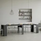 Utdragbar konsol till 308 cm med centralt stöd Made in Italy - Oracle Viadurini