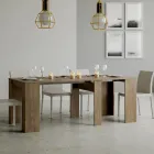 Utdragbar konsol till 308 cm med centralt stöd Made in Italy - Oracle Viadurini