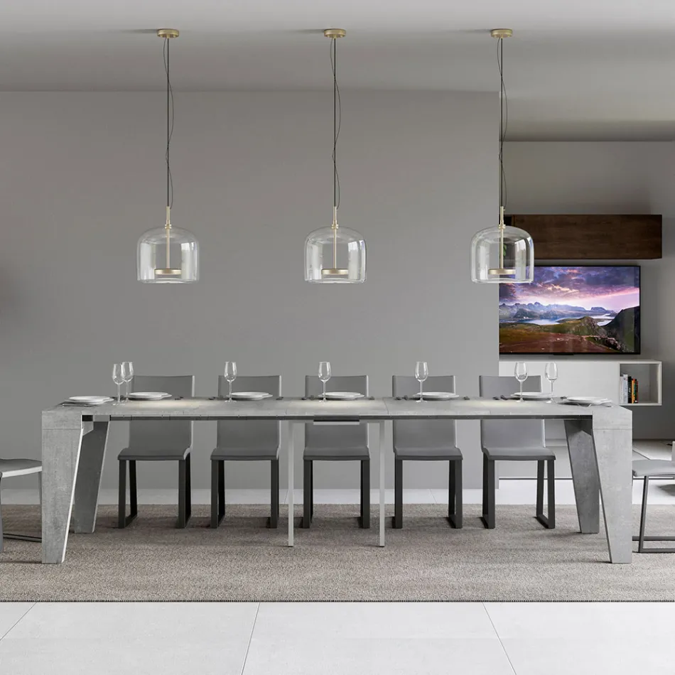 Utdragbar konsol Finns i 2 olika storlekar tillverkad i Italien - Grifone Viadurini