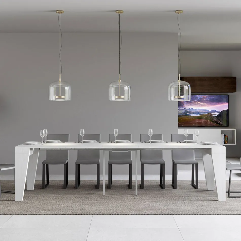 Utdragbar konsol Finns i 2 olika storlekar tillverkad i Italien - Grifone Viadurini