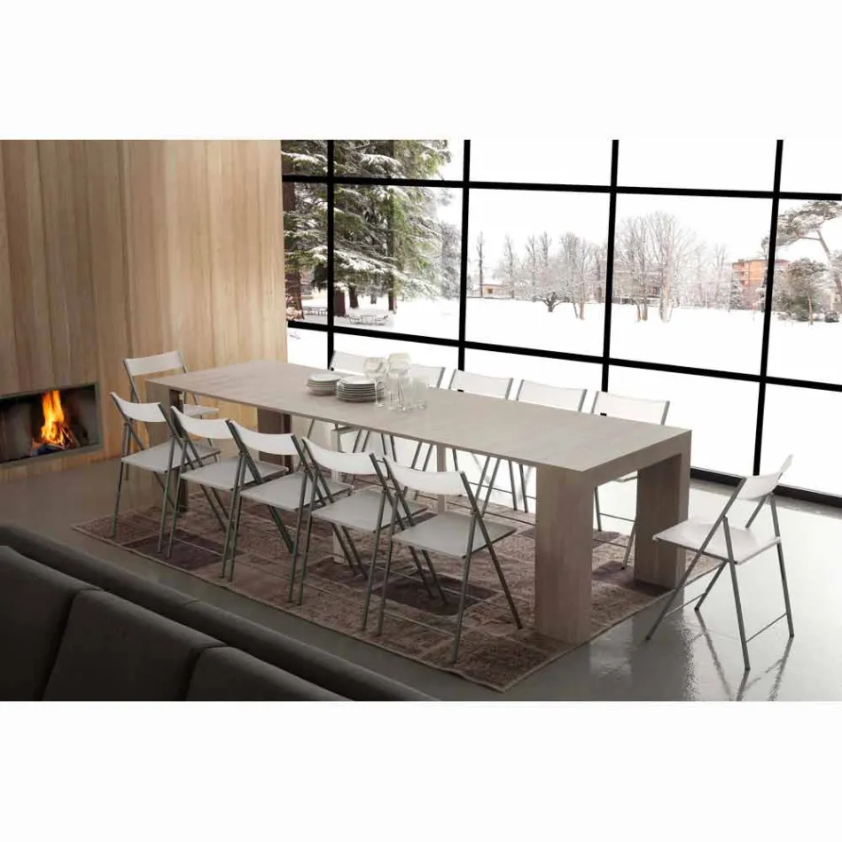 Töjbara konsol tills 295 cm lamin vikning Uri Viadurini