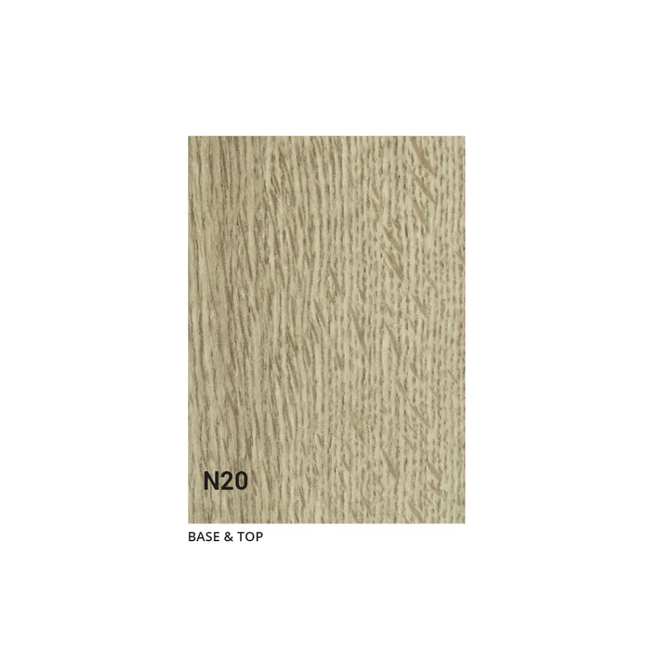 Utdragbar bordskonsol Upp till 290 cm med träplatta tillverkad i Italien - Seregno Viadurini