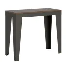 Utdragbar konsol upp till 300 cm i Made in Italy trämikropartiklar – Flamber Viadurini