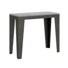 Utdragbar konsol upp till 300 cm i Made in Italy trämikropartiklar – Flamber Viadurini