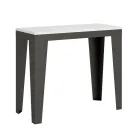 Utdragbar konsol upp till 300 cm i Made in Italy trämikropartiklar – Flamber Viadurini