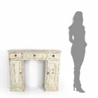 Handgjord konsol i massivt gran tillverkat i Italien - Carminia Viadurini