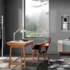 Konsol med PC Skrivbord i MDF och trä - Fotboll Viadurini