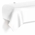 Console modern design i vitt plexiglas draperad Wish Viadurini