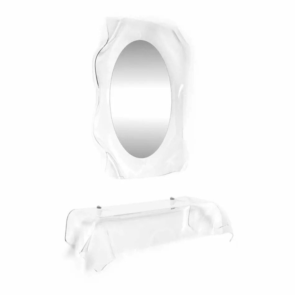 Konsol modern design plexiglas draperad Wish Viadurini