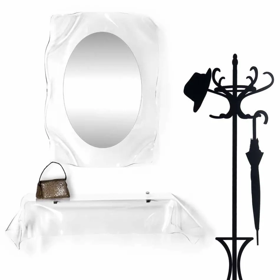 Konsol modern design plexiglas draperad Wish Viadurini