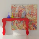 Modern designkonsol tillverkad i Italien, Wow Viadurini