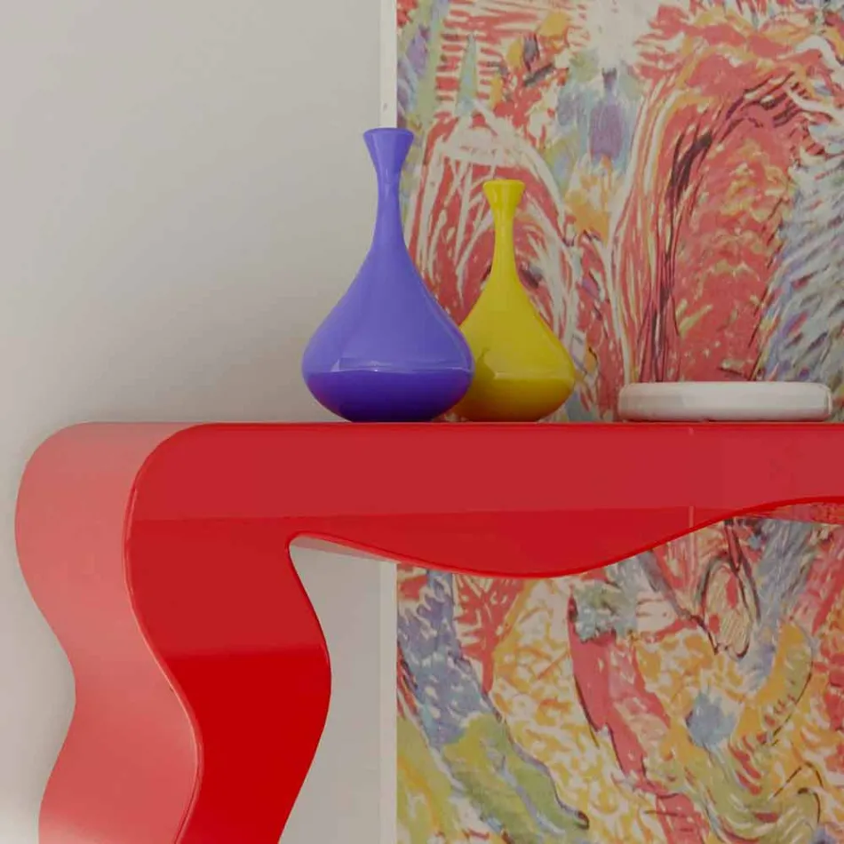 Modern designkonsol tillverkad i Italien, Wow Viadurini