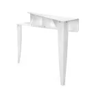 Fast konsol med 4 objektförvaringsfack i PMMA Tillverkad i Italien - Aladdin Viadurini