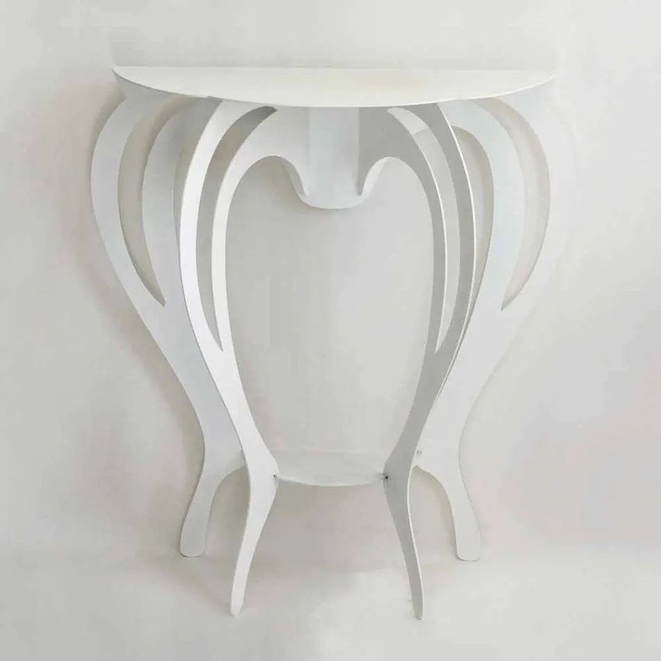 Konsol i färgat järn för modern design tillverkad i Italien - Barbata Viadurini