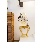 Konsol i färgat järn för modern design tillverkad i Italien - Barbata Viadurini