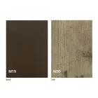 Bordskonsol i trä och metall utdragbar upp till 295 cm Tillverkad i Italien - Timedio Viadurini