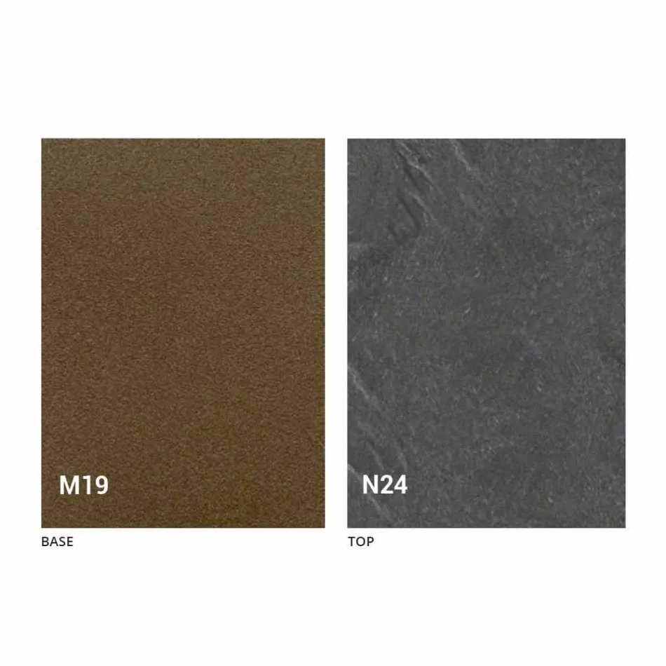 Konsol i trä och metall Förlängningsbar Upp till 295 cm Tillverkad i Italien - Timedio Viadurini