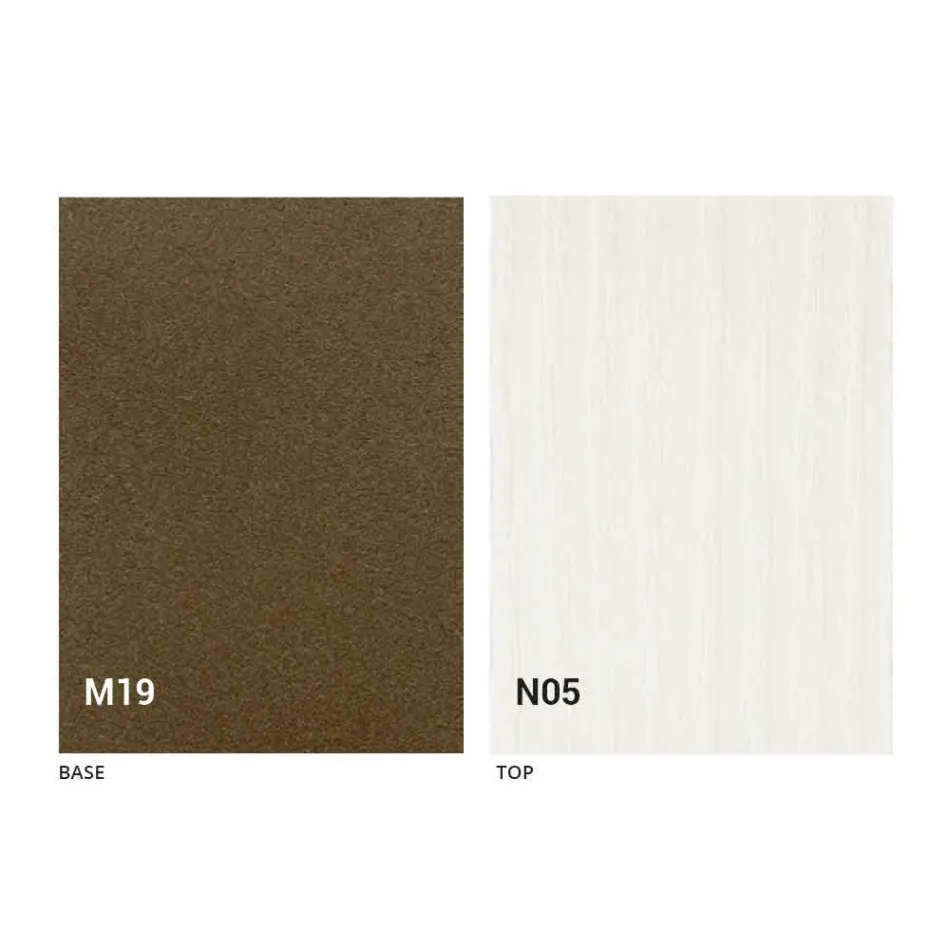 Konsol i trä och metall Förlängningsbar Upp till 295 cm Tillverkad i Italien - Timedio Viadurini