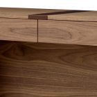 Grilli York design gjord i Italien massivt trä konsol bord Viadurini