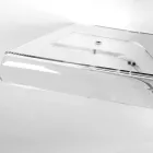 Plexiglaskonsol för entré eller vardagsrum Tillverkad i Italien - Tennessee Viadurini