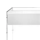Konsolbord i tre utföranden tillverkat av plexiglas tillverkat i Italien - Fedra Viadurini