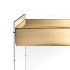 Konsolbord i tre utföranden tillverkat av plexiglas tillverkat i Italien - Fedra Viadurini