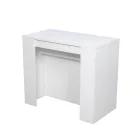 Modern utdragbar konsol 296 cm i melaminträ Tillverkad i Italien - Ariella Viadurini