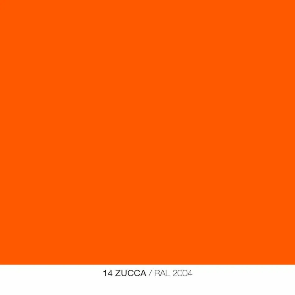 Modern minimal designkonsol i färgad metall tillverkad i Italien - Benjamin Viadurini