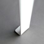 Modern minimal designkonsol i färgad metall tillverkad i Italien - Benjamin Viadurini