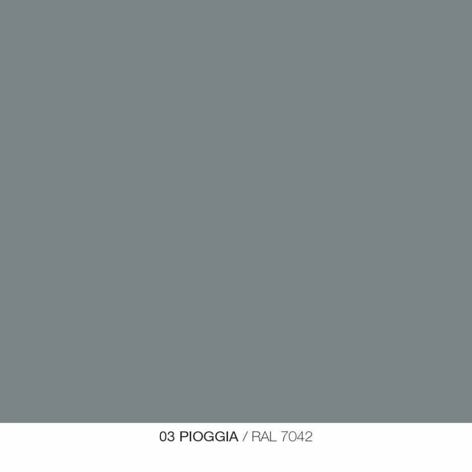 Modern minimal designkonsol i färgad metall tillverkad i Italien - Benjamin Viadurini