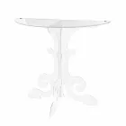 Modern konsol i transparent plexiglas tillverkad i Italien, Belfiore Viadurini