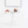 Modern konsol i transparent plexiglas tillverkad i Italien, Belfiore