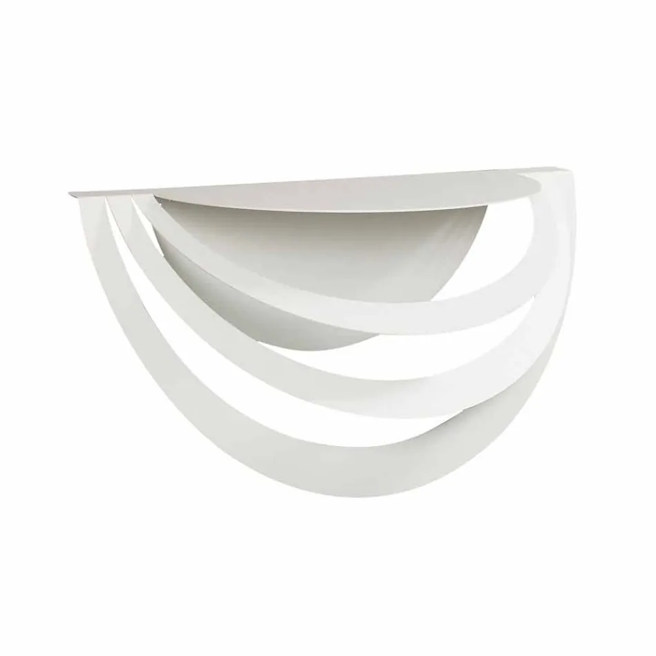 Upphängd konsol i järn för modern design tillverkad i Italien - Olfeo Viadurini