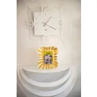 Modern design järn upphängd konsol för vardagsrum tillverkad i Italien - Olfeo Viadurini