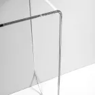 Alarico transparent plexiglaskonsolbord med modern design, tillverkat i Italien Viadurini