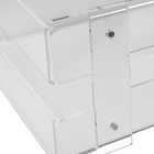 Återvunnen Acrylic Crystal Design Centerpiece Container - Kikka Viadurini