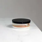 Italiensk lyx laminerad marmor mittpunkt behållare - Leonida Viadurini