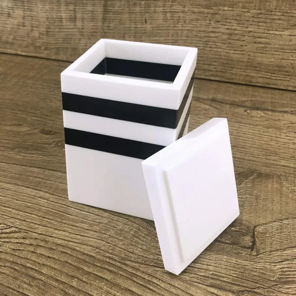 Kryddbehållare med italiensk Corian Cap av hög kvalitet - Kryddig Viadurini