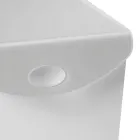 Tvättbehållare i trä och färgad akrylkristall - Brugio Viadurini