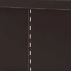 Modern förvaringsbox i regenererat läder Tillverkat i Italien - Gabry Viadurini