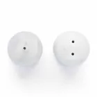 Salt- och pepparbehållare i Carrara och Marquinia Marble Tillverkad i Italien - Xino Viadurini