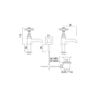 Ett par vintage designbänkar i mässing tillverkade i Italien - Elisea Viadurini