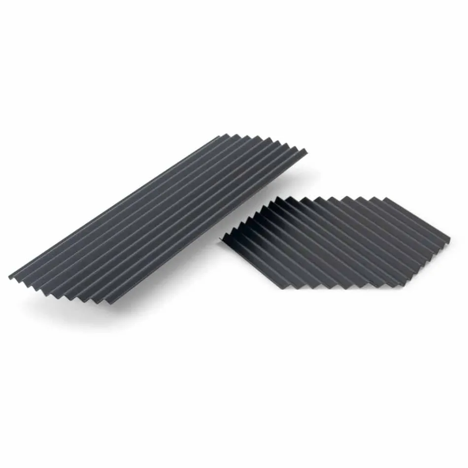 Par brickor i svart eller guldlackerat stål Modern design - Savona Viadurini