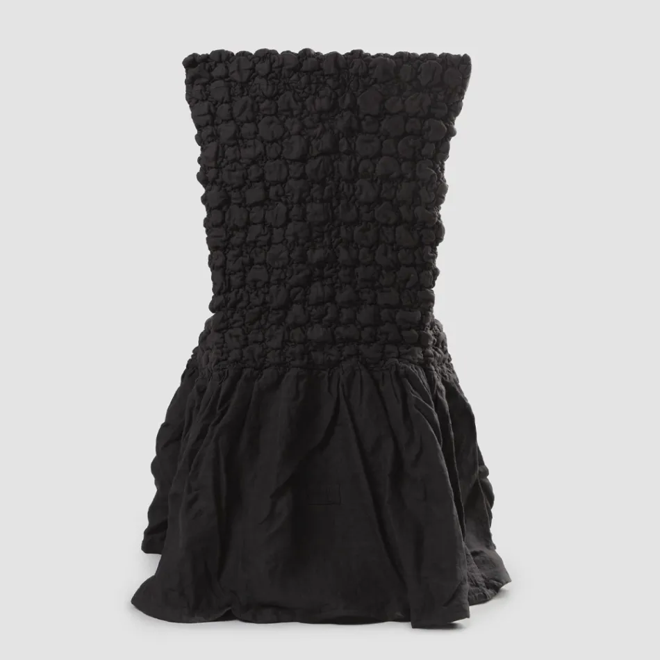 Elegant stolsöverdrag med ryggstöd för vardagsrum i broderat linne - Panteo Viadurini