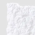 Elegant stolsöverdrag med ryggstöd för vardagsrum i broderat linne - Panteo Viadurini