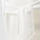 Elegant stolsöverdrag för vardagsrum i färgad bomull med ryggstöd - Filippa Viadurini