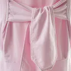 Elegant stolsöverdrag för vardagsrum i färgad bomull med ryggstöd - Filippa Viadurini